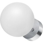 Applique globe chrome - lapeyre