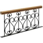 Appui fer malesherbes main courante bex h. 40 x l. 110 pour tableau l. 85  100 - lapeyre