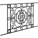 Appui fer rivoli sans main courante bois h. 64 x l. 110 pour tableau l. 85  100 - lapeyre
