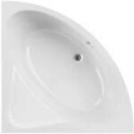 Baignoire bea acryl blanc angle l. 135 x l. 135 - lapeyre Baignoire bea acryl blanc angle l. 135 x l. 135 - lapeyre