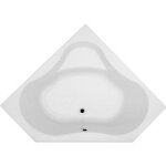 Baignoire family toplax blanc angle l. 120 x l. 120 - lapeyre