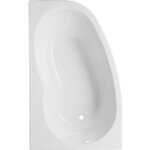 Baignoire indiana toplax blanc angle l. 150 x l. 90 version droite - lapeyre Baignoire indiana toplax blanc angle l. 150 x l. 90 version droite - lapeyre