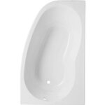 Baignoire indiana toplax blanc angle l. 150 x l. 90 version gauche - lapeyre