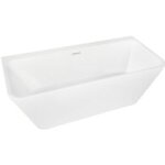 Baignoire presk ile acryl blanc îlot l. 160 x l. 73 - lapeyre Baignoire presk ile acryl blanc îlot l. 160 x l. 73 - lapeyre