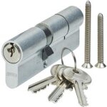 Barillet 40 x 55mm pour porte - fentre pvc (hors porte - fentre 1 vantail + vr) - lapeyre