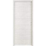 Bloc - porte thermique roxie blanc galet - �me polystyr�ne - h. 90 - h. 204 x l. 73g - lapeyre