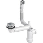 Bonde + siphon gain de place prevex - lapeyre Bonde + siphon gain de place prevex - lapeyre