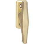 Bouton crémone alu anodisé pour fenêtre pvc / bois - lapeyre Bouton crémone alu anodisé pour fenêtre pvc / bois - lapeyre