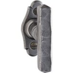 Bouton crémone cenac fer patiné pour fenêtre poignée non centrée pvc / bois - lapeyre Bouton crémone cenac fer patiné pour fenêtre poignée non centrée pvc / bois - lapeyre