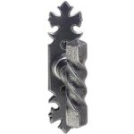 Bouton crémone torsade noir pour fenêtre / pf poignée non centrée / pg / ps pvc / bois - lapeyre Bouton crémone torsade noir pour fenêtre / pf poignée non centrée / pg / ps pvc / bois - lapeyre