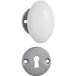 Bouton porcelaine / patin pour poigne souillac - lapeyre