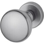 Bouton de tirage central atlanta en inox pour porte d'entrée - lapeyre Bouton de tirage central atlanta en inox pour porte d'entrée - lapeyre