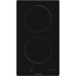 Brandt - table induction noir 2 foyers brandt bpi6210b