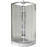 Cabine de douche ocea 1 / 4 cercle coulissante mcanique h. 225 x l. 90 x p. 90 - lapeyre