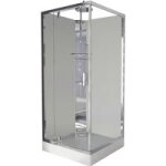 Cabine de douche ocea pivotante mcanique h. 225 x l. 90 x p. 90 - lapeyre