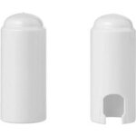 Cache - fiche pvc blanc 9016 pour fentre - lapeyre