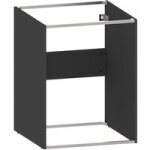 Caisson elément bas lave linge infiny caviar - lapeyre Caisson elément bas lave linge infiny caviar - lapeyre
