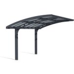 Carport arizona aluminium gris anthracite ral 7016 h. 274x p. 495x l. 289 ldd - lapeyre Carport arizona aluminium gris anthracite ral 7016 h. 274x p. 495x l. 289 ldd - lapeyre