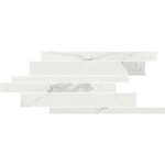 Carrelage florence dcor blanc sur trame 20. 97x39. 7 rectifi aspect poli - lapeyre