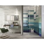 Carrelage galapagos blanc 20x60 �p. 9. 8 mm aspect brillant - lapeyre