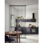 Cloison claustra metal gris anthracite hauteur 300 cm largeur100 cm - lapeyre