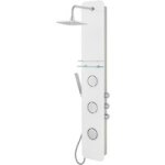 Colonne de douche hydromassante i - water blanche - lapeyre