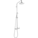 Colonne de douche lea mcanique chrom - lapeyre