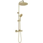 Colonne de douche thermostatique laetitia chrome - lapeyre