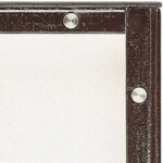 Cornires anti - effraction 8019 (2x2478 + 1x1000) + vis + capuchons porte paliere d - lapeyre