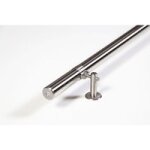 Dieda - bride pour main courante avec fixations pour balustrade inox