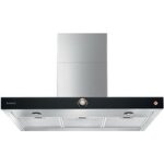 De dietrich - hotte dcor box inox de dietrich dhb2934bx l. 90