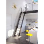 Echelle venise metal et sapin sur mesure - lapeyre