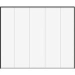 Eveno - pg anselme coulissante d ctp blanc 9016 lisse + somfy h. 200 x l. 240