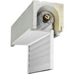 Eveno - volet roulant confort aluminium int�gr� dans coffre b�ton sur mesure