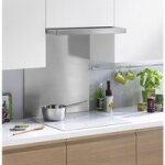 Fond de hotte en aggloméré recouvert d'inox h. 70 x l. 90 - lapeyre Fond de hotte en aggloméré recouvert d'inox h. 70 x l. 90 - lapeyre