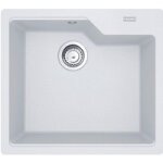 Franke - cuve urbis fragranit + blanc à encastrer h. 50 x l. 56 avec accessoire rollmat Franke - cuve urbis fragranit + blanc à encastrer h. 50 x l. 56 avec accessoire rollmat