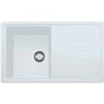 Franke - evier malta synthse blanc artic 1 bac h. 50 x l. 78