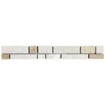 Frise sonate pierre sur trame 3. 9x30 aspect naturel - lapeyre Frise sonate pierre sur trame 3. 9x30 aspect naturel - lapeyre