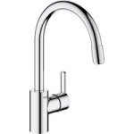 Grohe - mitigeur �vier avec douchette feel bec haut chrom�