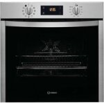Indesit - four multifonction nettoyage pyrolyse inox indsit ifw5844pix