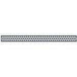 Jardimat - lame décorative moucharabieh clôture gris anthracite ral 7016 Jardimat - lame décorative moucharabieh clôture gris anthracite ral 7016