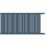 Jardimat - portail coulissant valerian alu h. 160 x l. 300 gris anthracite ral 7016 fs g Jardimat - portail coulissant valerian alu h. 160 x l. 300 gris anthracite ral 7016 fs g