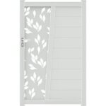 Jardimat - portillon pise feuille aluminium sur mesure