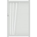 Jardimat - portillon pise soleil aluminium sur mesure