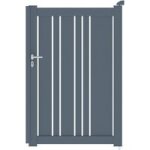 Jardimat - portillon valerian aluminium sur mesure