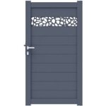 Jardimat - portillon venitia aluminium sur mesure