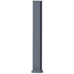 Jardimat - poteau pour clôture bari / pise aluminium h. 688 blanc ral 9016 Jardimat - poteau pour clôture bari / pise aluminium h. 688 blanc ral 9016