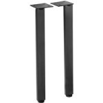 Jeu de 2 pieds h. 30 noir ytrac / edda - lapeyre Jeu de 2 pieds h. 30 noir ytrac / edda - lapeyre