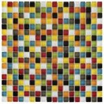 Mosaïque diabolo verre muticolore 2. 3x2. 3 cm surtrame 29. 8x29. 8 aspect brillant - lapeyre Mosaïque diabolo verre muticolore 2. 3x2. 3 cm surtrame 29. 8x29. 8 aspect brillant - lapeyre