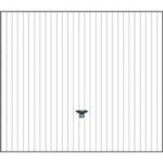 Novoferm - porte de garage basculante proaccess blanc h. 200 x l. 250